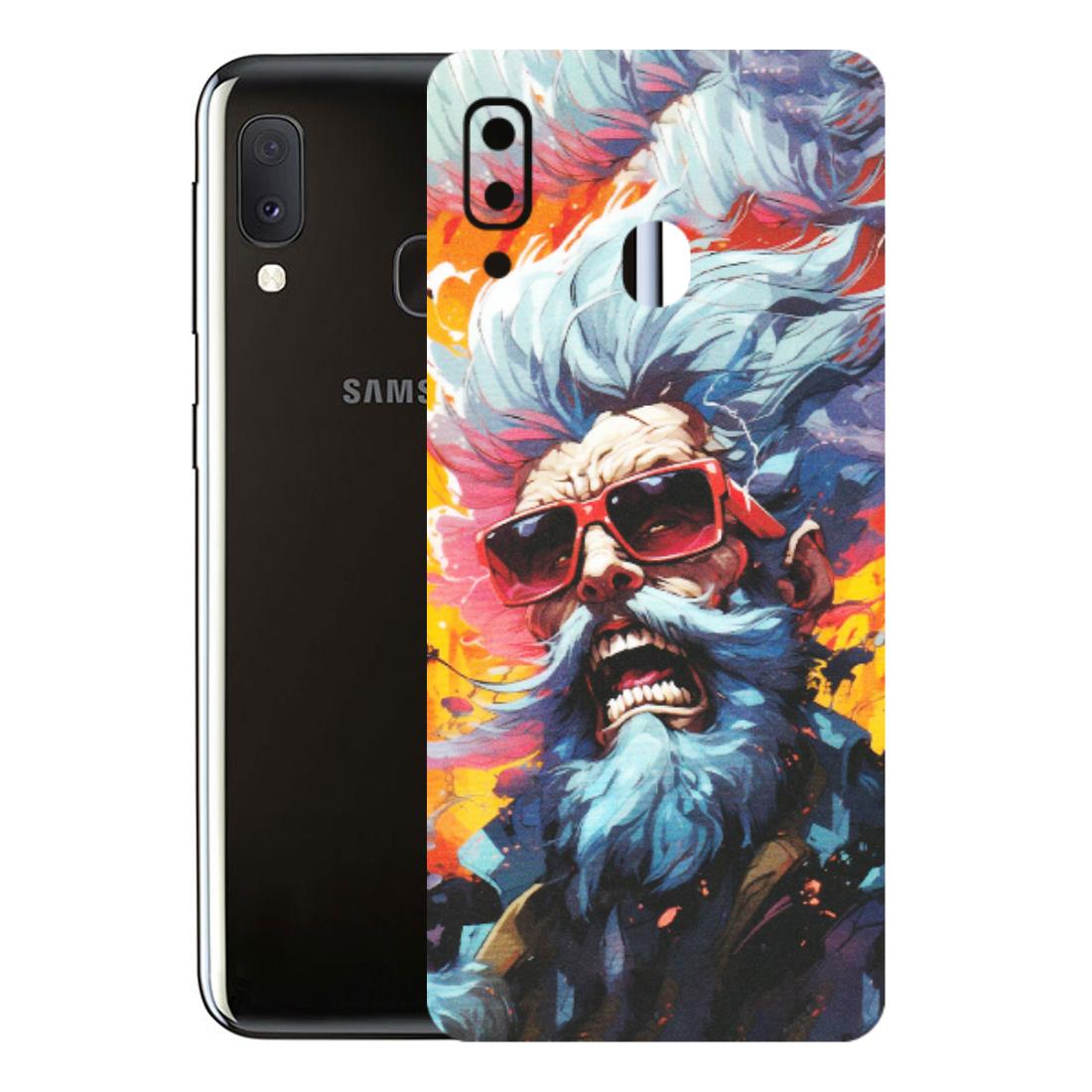 Samsung A/S Series Phone Skins (All Models) - Daddy Cool Character - Matte Finish (M-43) Samsung Galaxy A20E