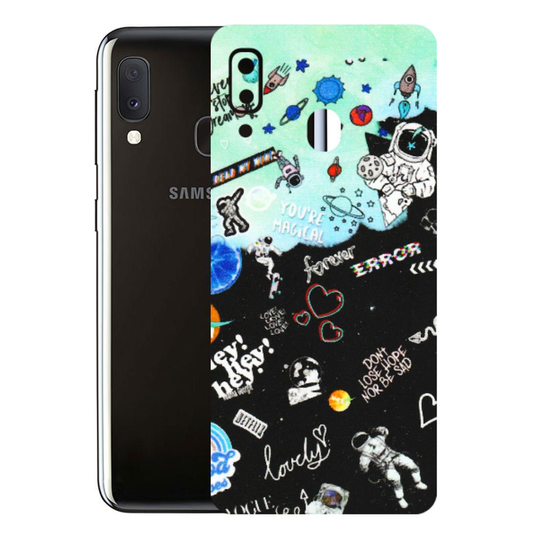 Samsung A/S Series Phone Skins (All Models) - Living In A Space Dream - Matte Finish (M-46) Samsung Galaxy A20E