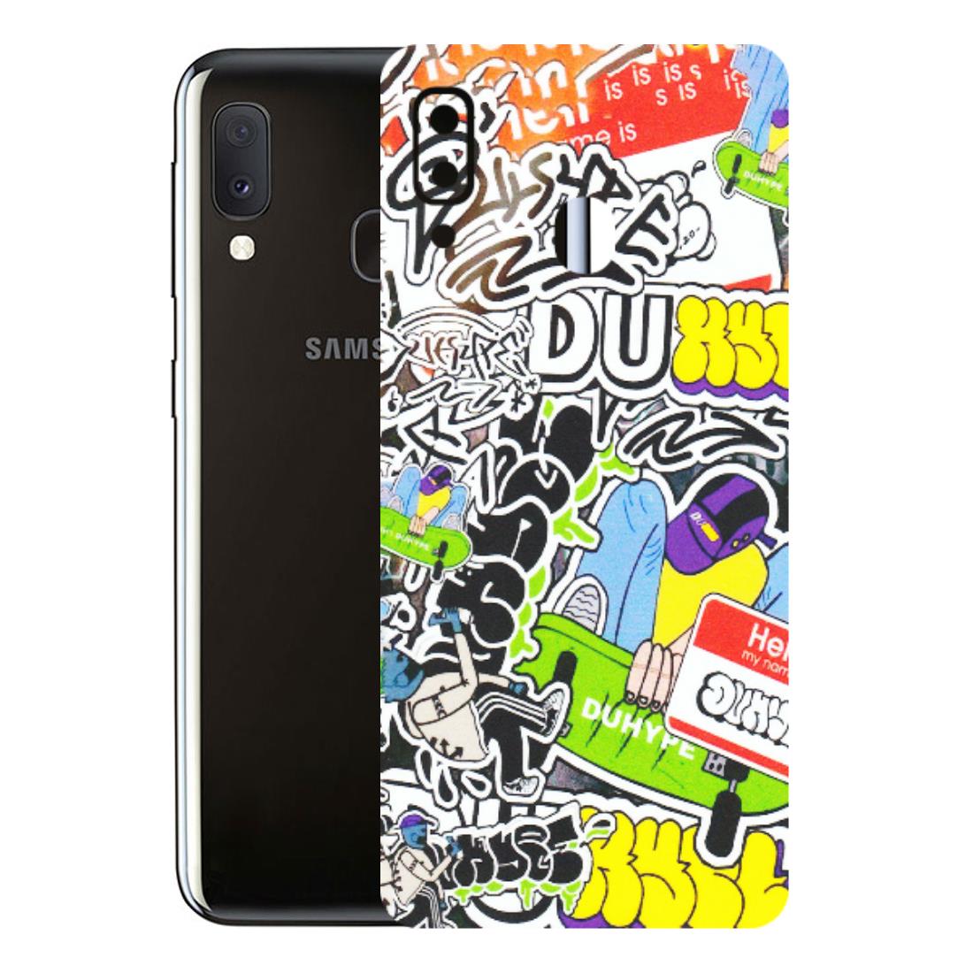 Samsung A/S Series Phone Skins (All Models) - Dope Graffiti - Matte Finish (M-61) Samsung Galaxy A20E
