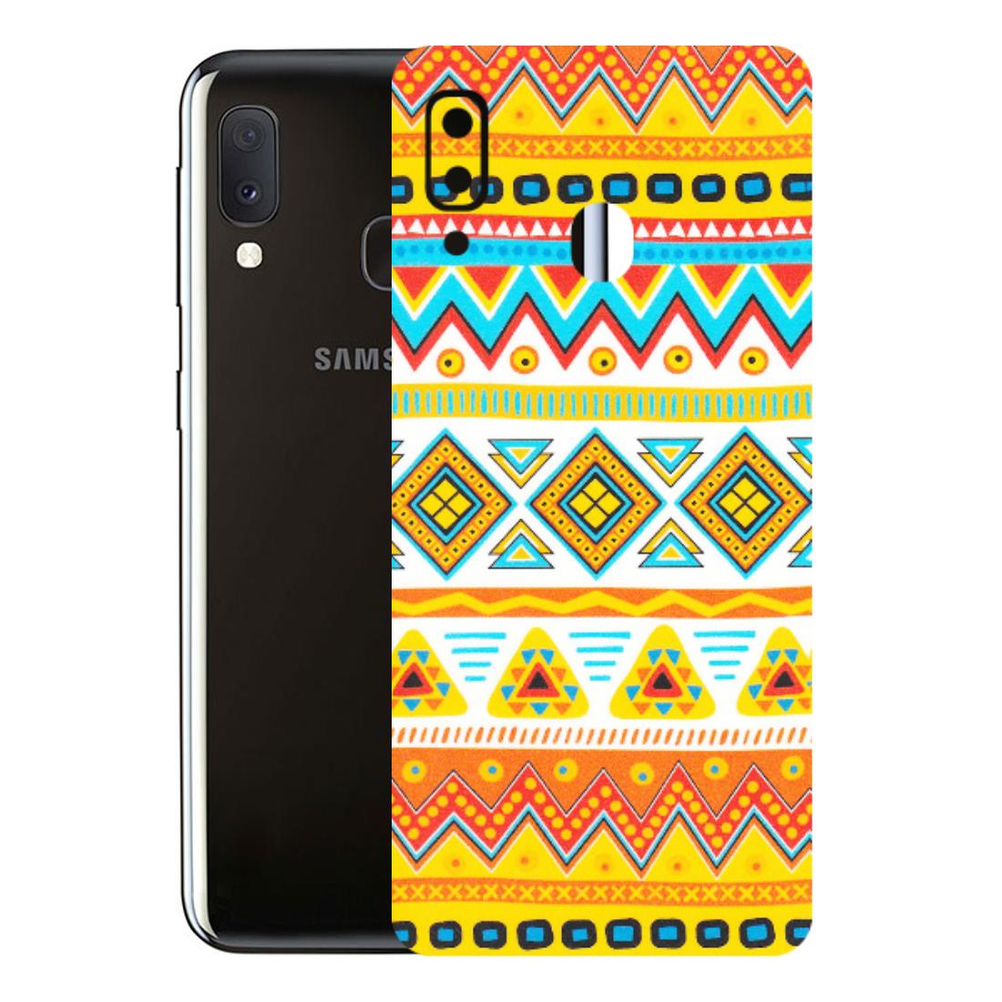 Samsung A/S Series Phone Skins (All Models) - Mexican Abstract - Matte Finish (M-71) Samsung Galaxy A20E