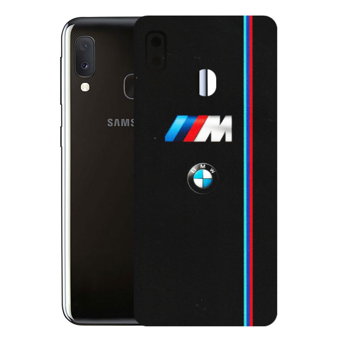 Samsung A/S Series Phone Skins (All Models) - Styling With Black BMW - Matte Finish (M-74) Samsung Galaxy A20E