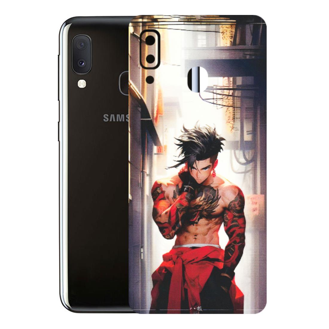 Samsung A/S Series Phone Skins (All Models) - In the streets of Japan - Matte Finish (M-77) Samsung Galaxy A20E