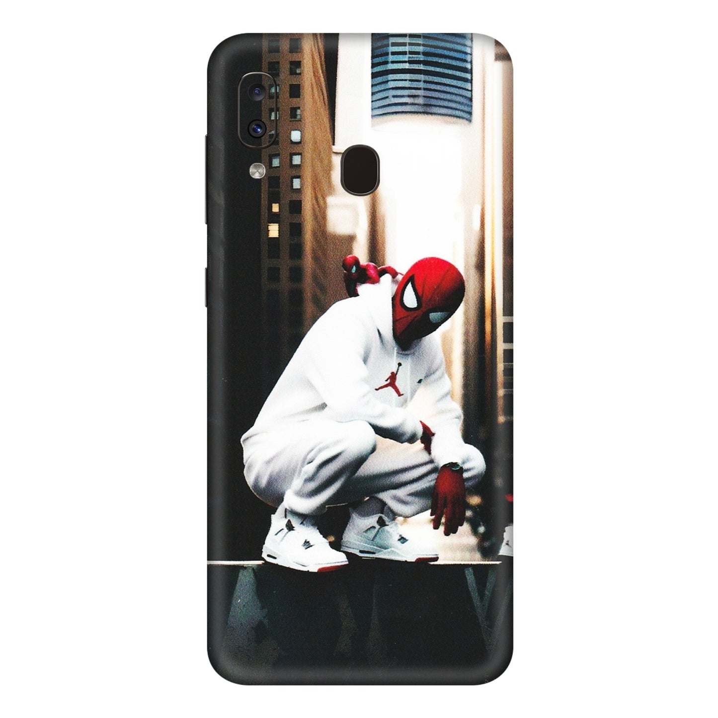 Samsung A/S Series Phone Skins (All Models) - Sportsman Spider Man - Matte Finish (M-94) Samsung Galaxy A20E
