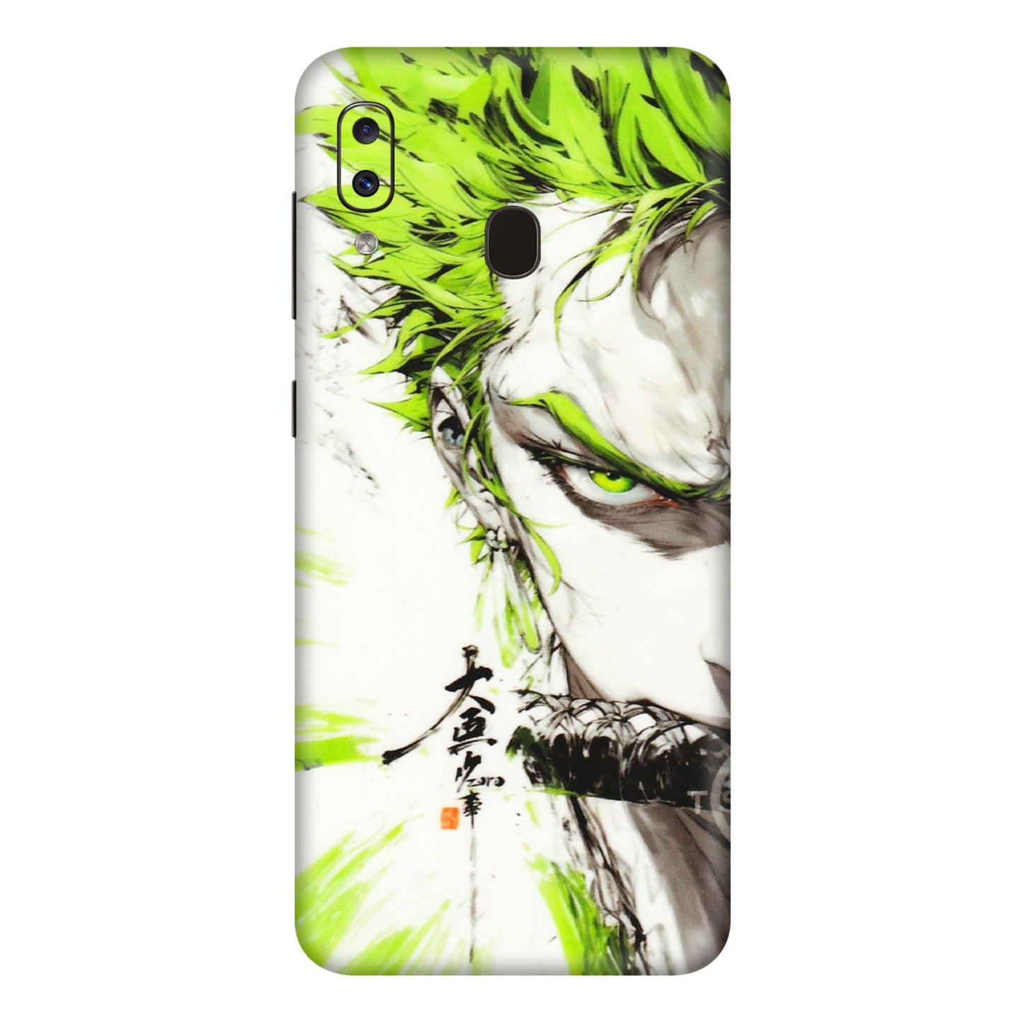 Samsung A/S Series Phone Skins (All Models) - Roro Taku Anime - Transparent Finish (T-18) Samsung Galaxy A20E
