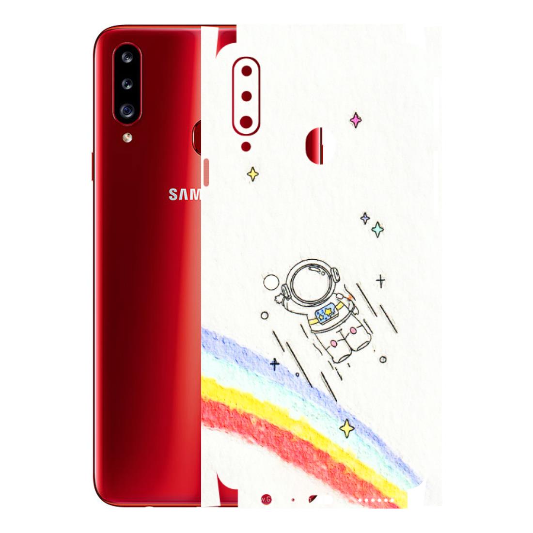 Samsung A/S Series Phone Skins (All Models) - Milkyway Astronaut - 3D Embossed Finish (L-110) Samsung Galaxy A20S