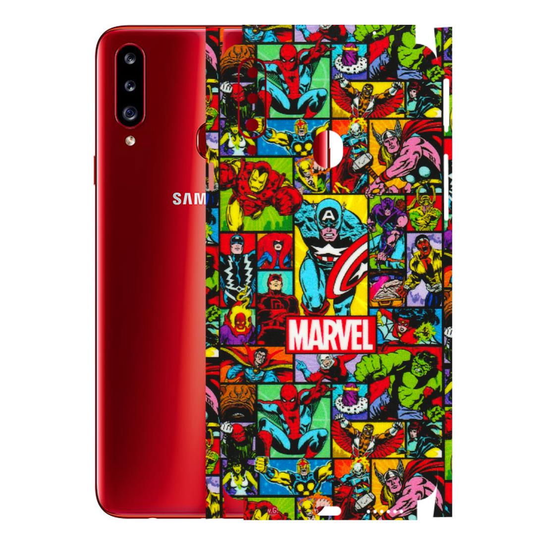 Samsung A/S Series Phone Skins (All Models) - MARVELOUS Comic Characters - 3D Embossed Finish (L-129) Samsung Galaxy A20S