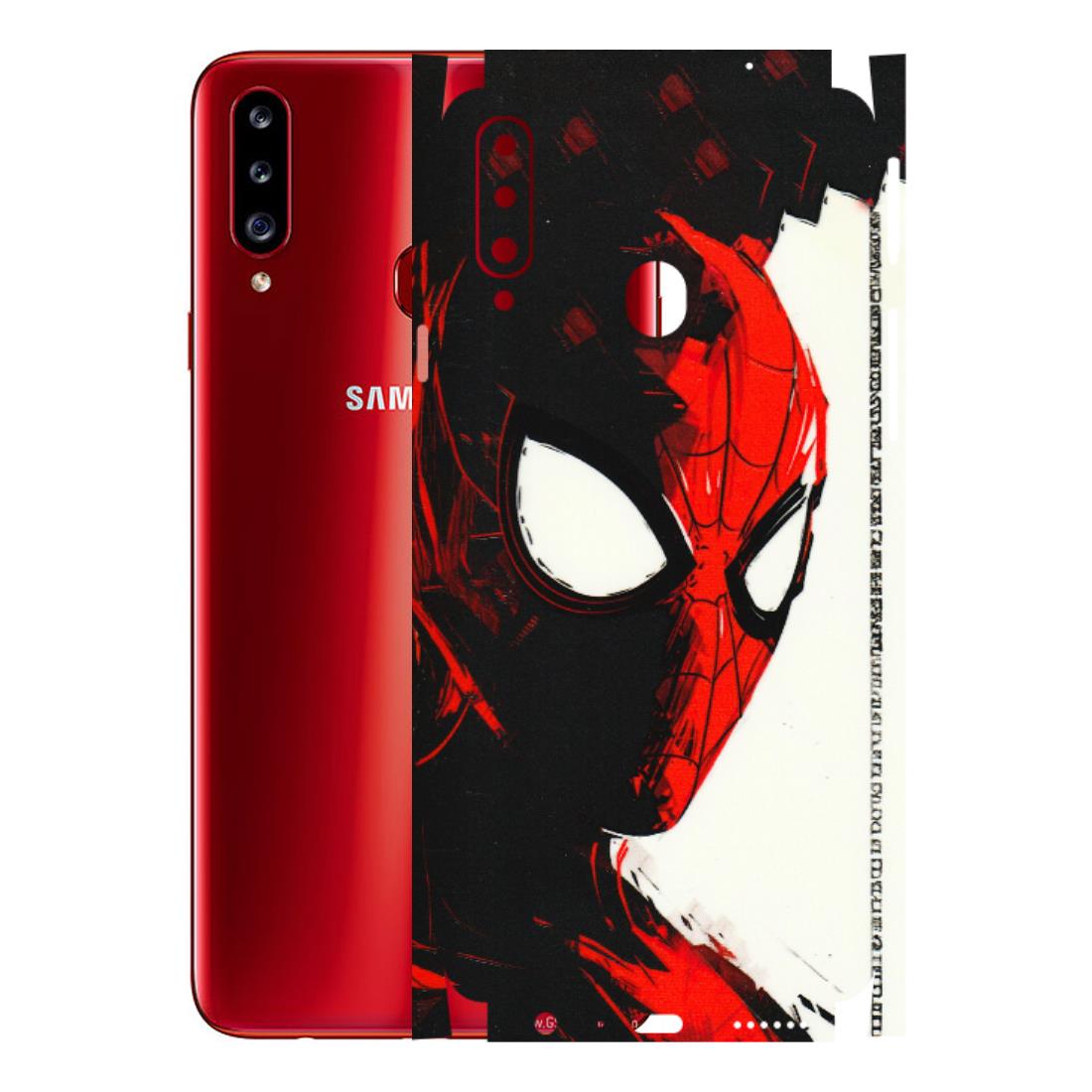Samsung A/S Series Phone Skins (All Models) - Spiderman Killer Face - 3D Embossed Finish (L-17) Samsung Galaxy A20S