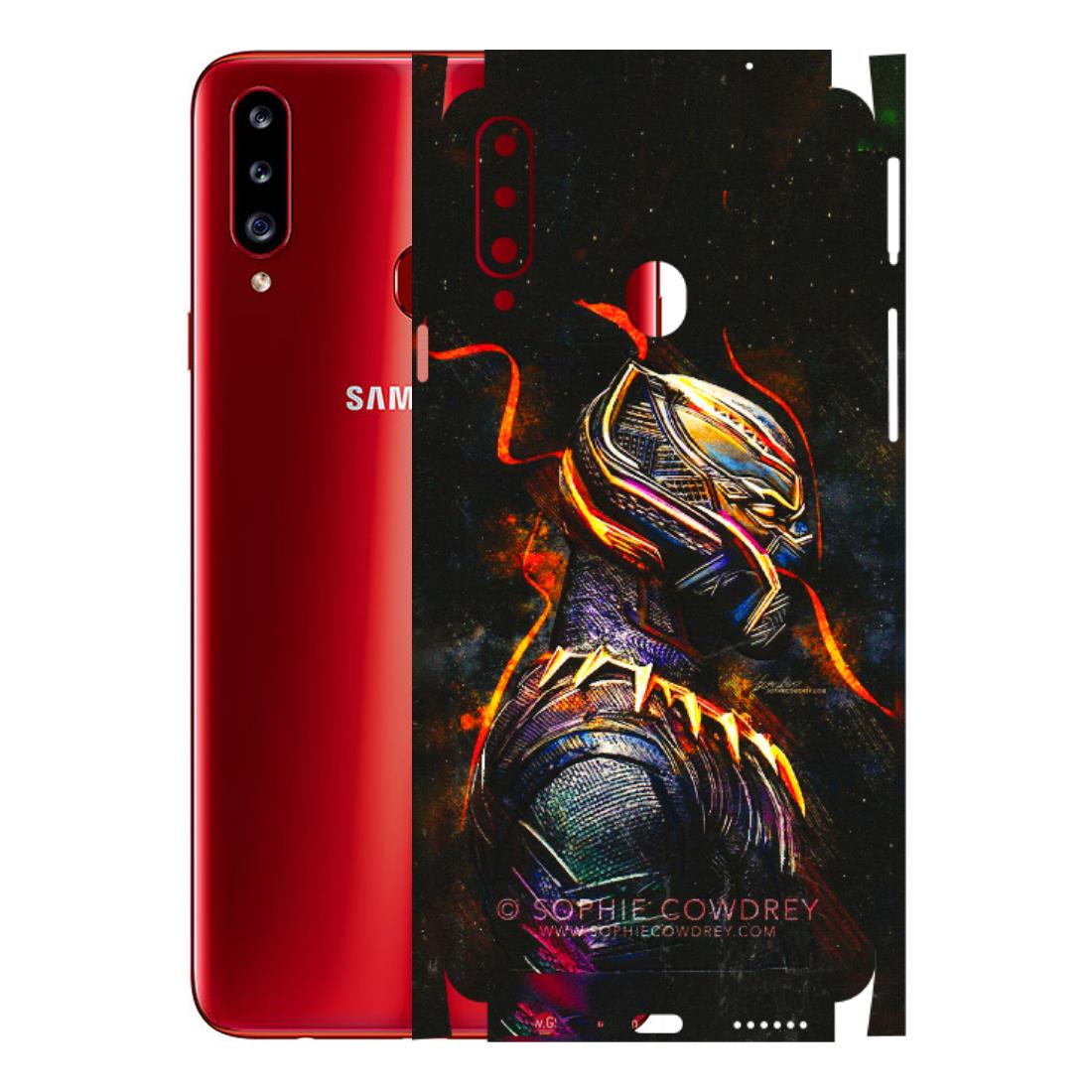 Samsung A/S Series Phone Skins (All Models) - Black Panther - 3D Embossed Finish (L-190) Samsung Galaxy A20S