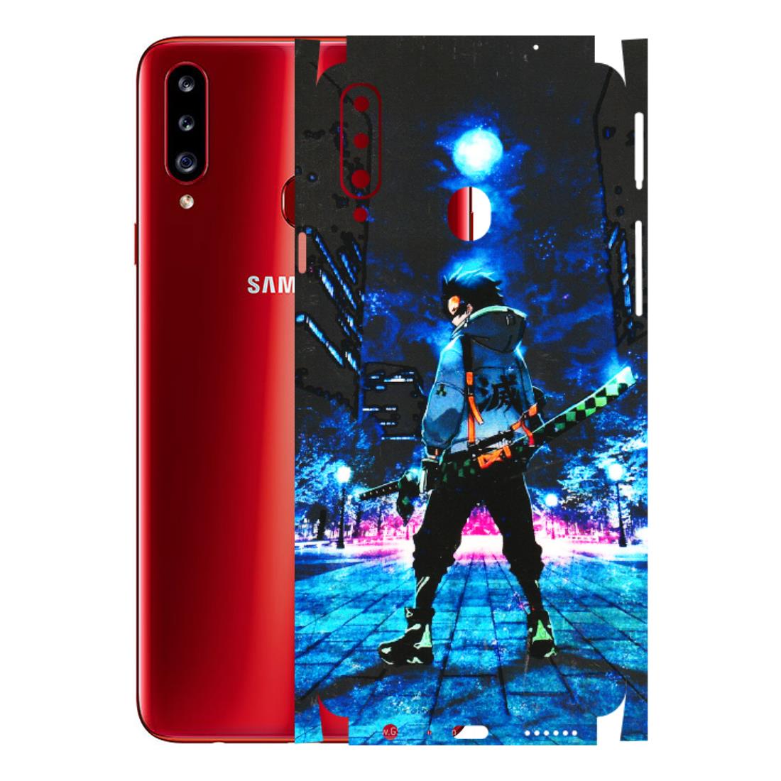 Samsung A/S Series Phone Skins (All Models) - Demon Slayer Sword - 3D Embossed Finish (L-247) Samsung Galaxy A20S