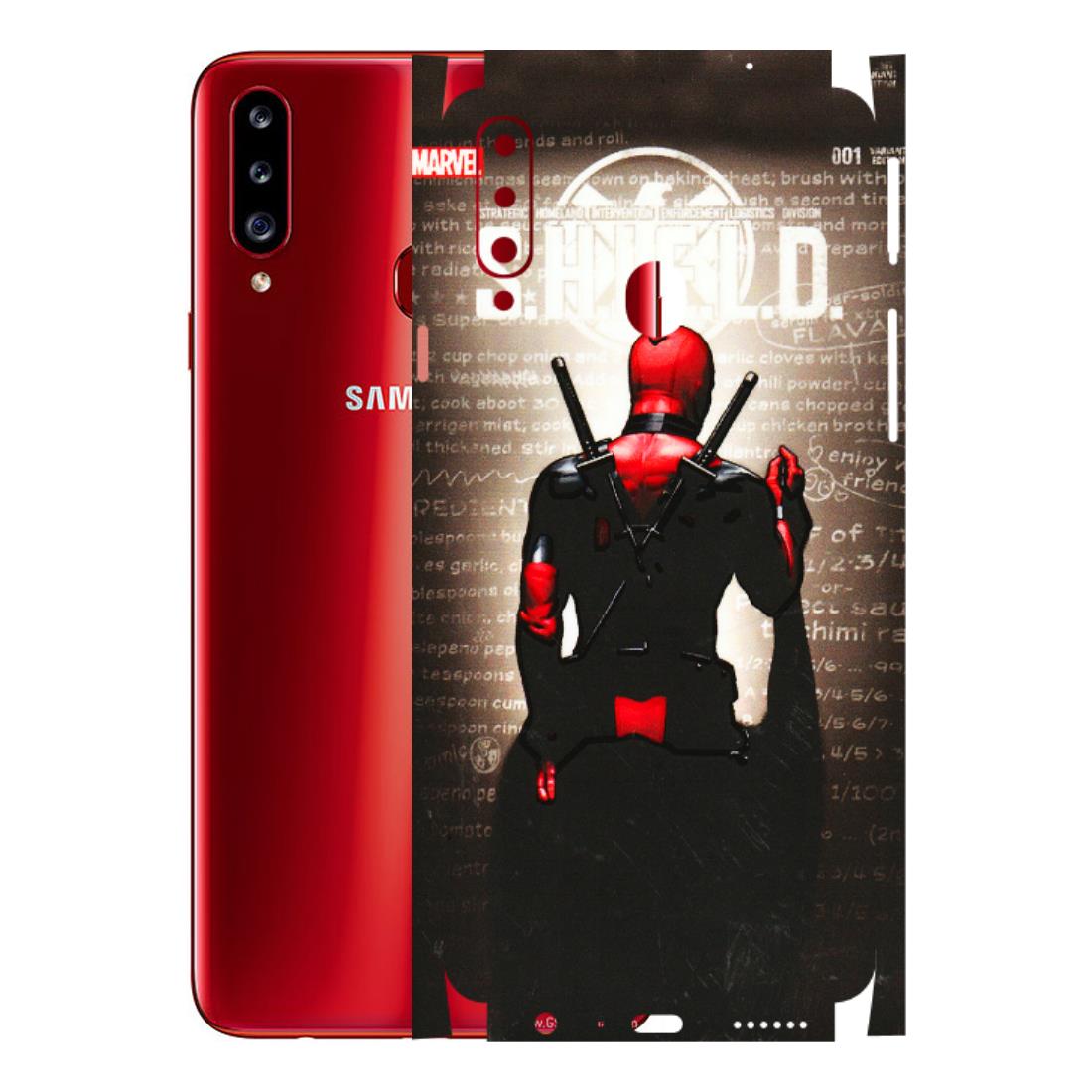 Samsung A/S Series Phone Skins (All Models) - Deadpool - 3D Embossed Finish (L-56) Samsung Galaxy A20S