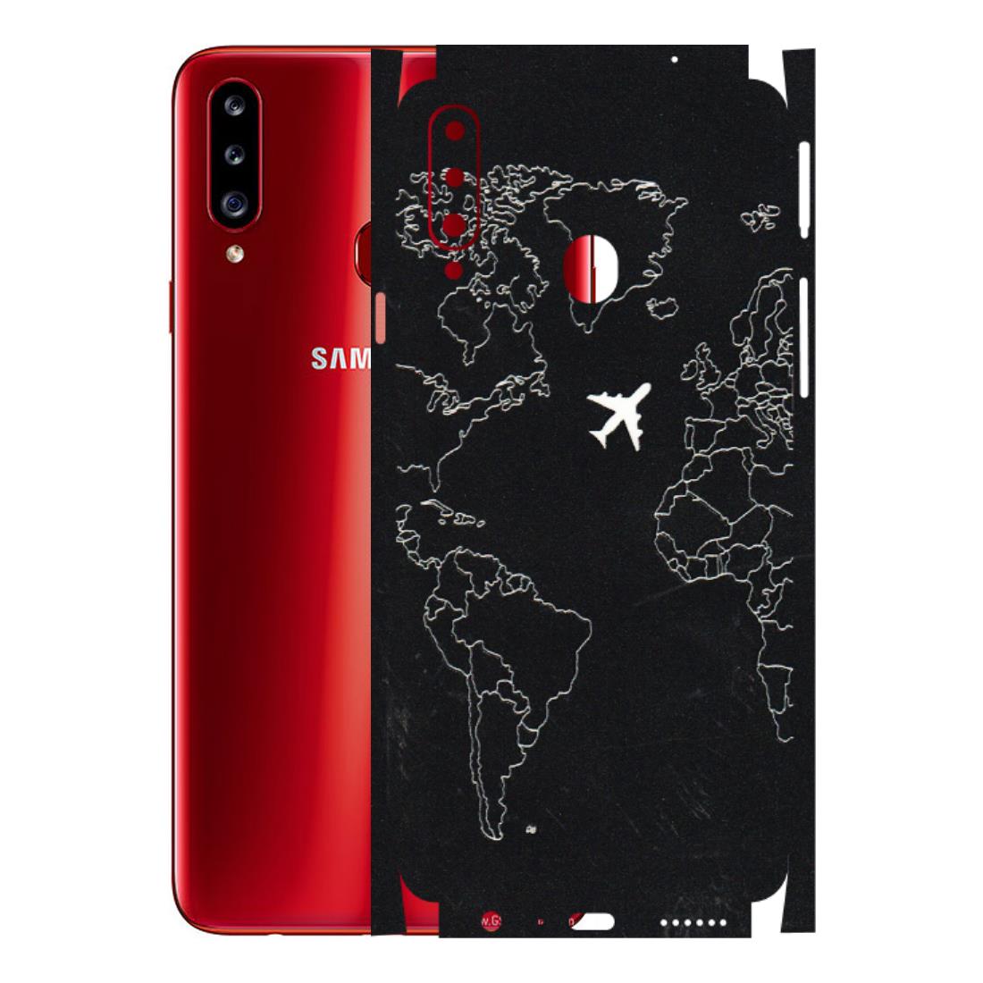 Samsung A/S Series Phone Skins (All Models) - Never Ending Travel - 3D Embossed Finish (L-79) Samsung Galaxy A20S