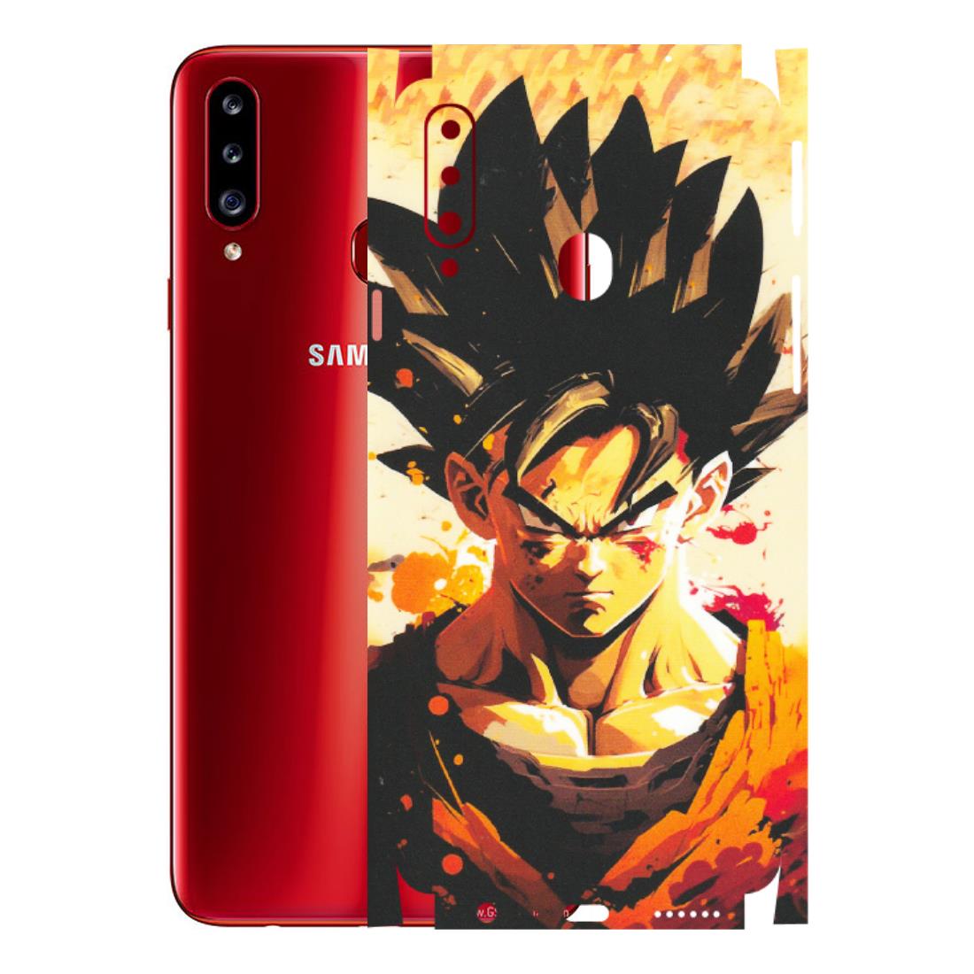 Samsung A/S Series Phone Skins (All Models) - Angry Goku - Matte Finish (M-12) Samsung Galaxy A20S