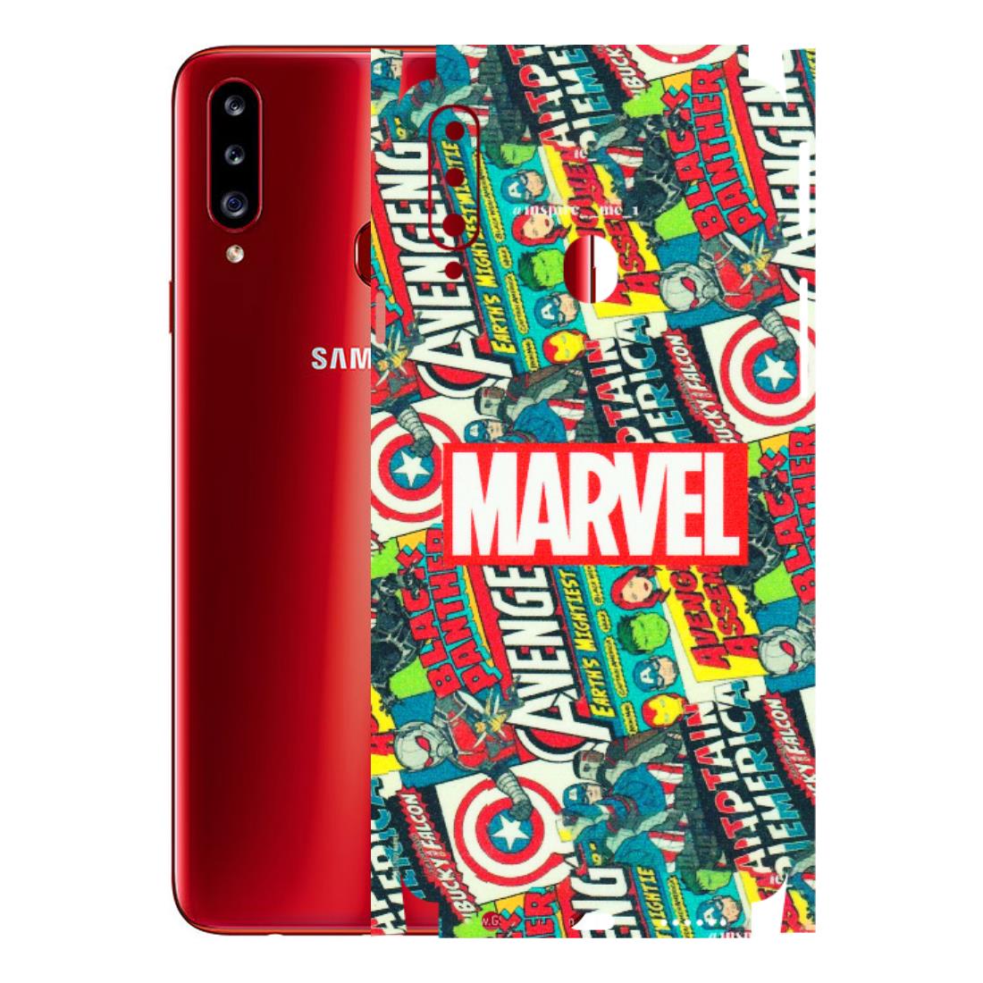 Samsung A/S Series Phone Skins (All Models) - Marvel Comic Lover - Matte Finish (M-30) Samsung Galaxy A20S