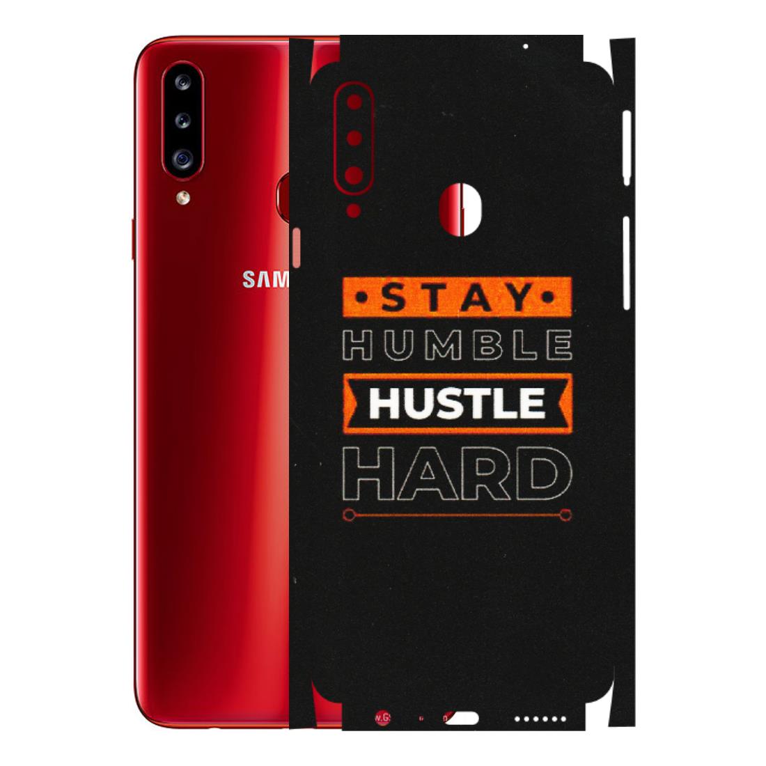 Samsung A/S Series Phone Skins (All Models) - Stay Humble Stay Hard - Matte Finish (M-48) Samsung Galaxy A20S
