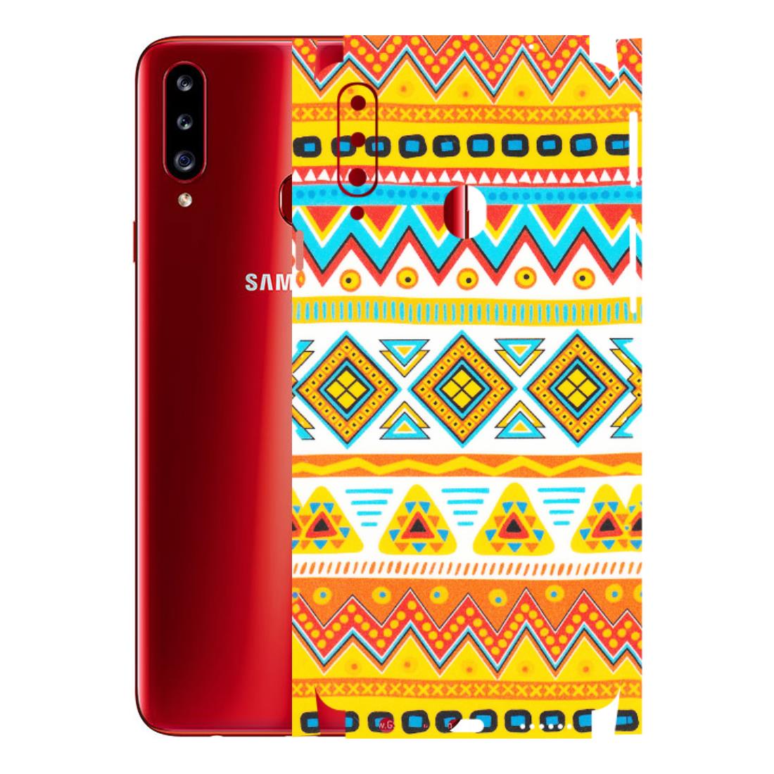 Samsung A/S Series Phone Skins (All Models) - Mexican Abstract - Matte Finish (M-71) Samsung Galaxy A20S
