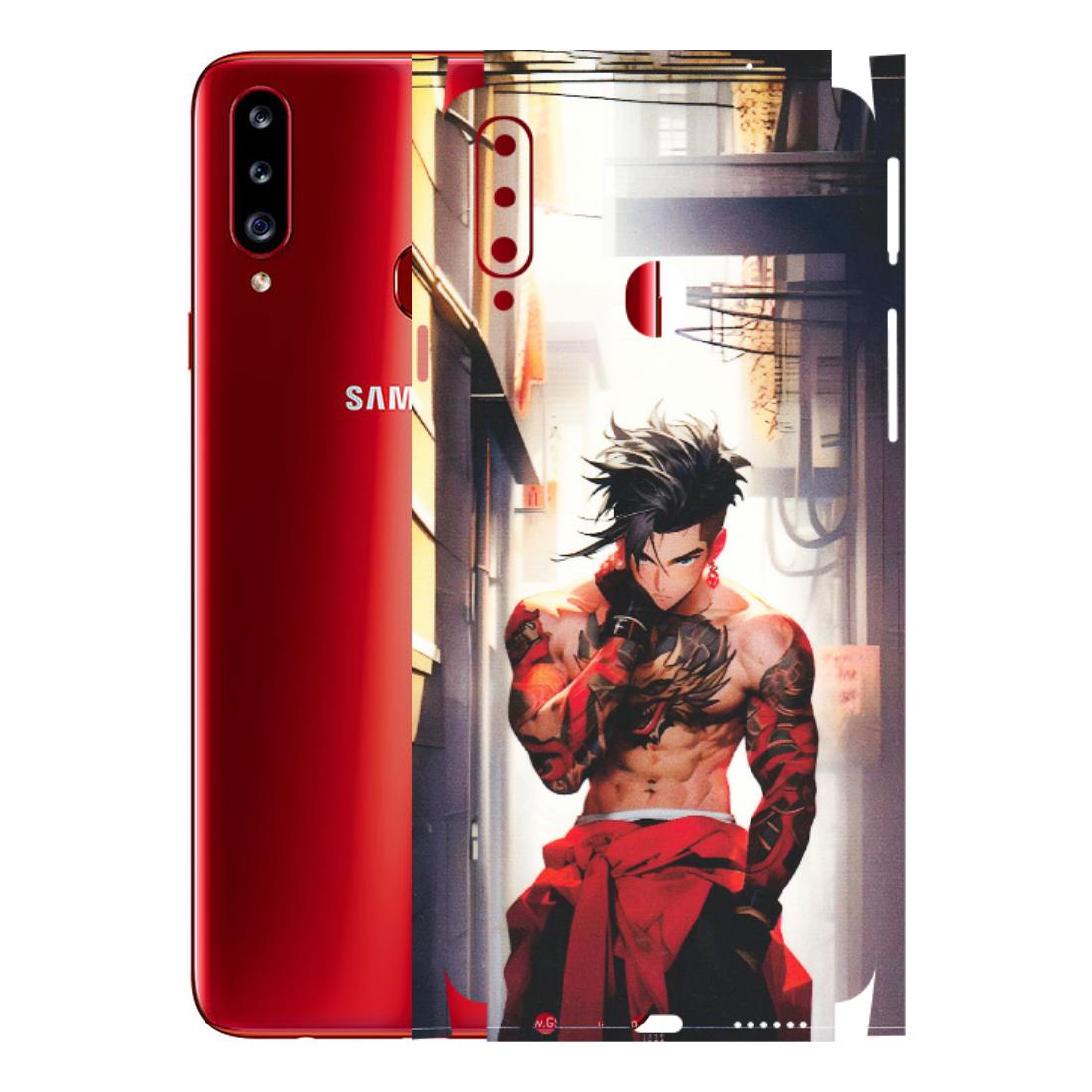Samsung A/S Series Phone Skins (All Models) - In the streets of Japan - Matte Finish (M-77) Samsung Galaxy A20S