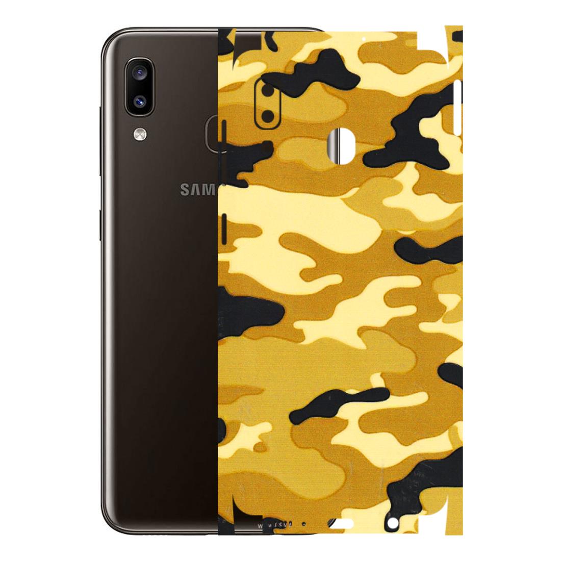 Samsung A/S Series Phone Skins (All Models) - Indian Camo - 3D Embossed Finish (L-228) Samsung Galaxy A20