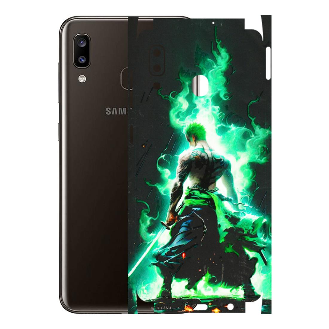 Samsung A/S Series Phone Skins (All Models) - Zoro Sword - 3D Embossed Finish (L-241) Samsung Galaxy A20