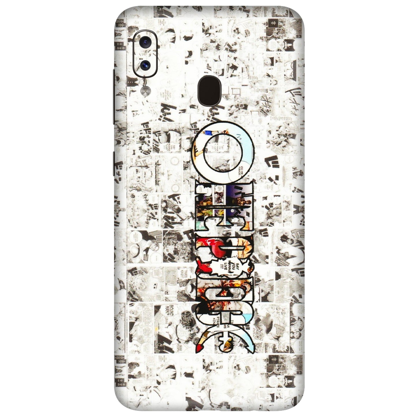 Samsung A/S Series Phone Skins (All Models) - One Piece Manga - 3D Embossed Finish (L-26) Samsung Galaxy A20