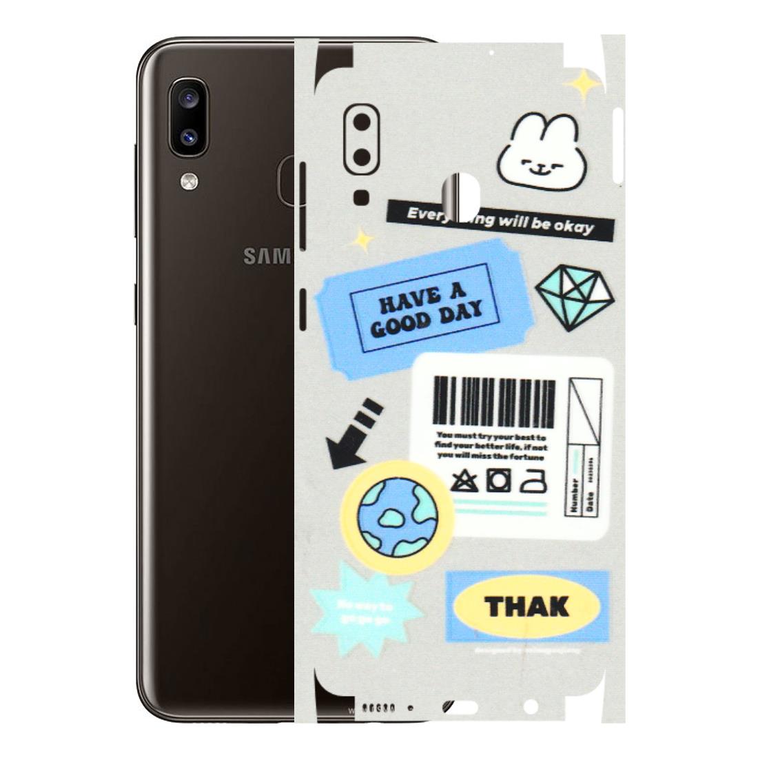 Samsung A/S Series Phone Skins (All Models) - Will Be Okay Design - 3D Embossed Finish (L-316) Samsung Galaxy A20