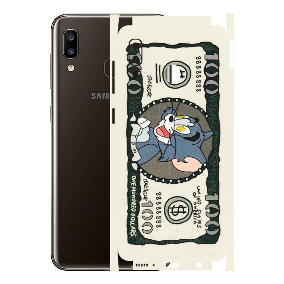Samsung A/S Series Phone Skins (All Models) - Tom Hundred Dollar - 3D Embossed Finish (L-324) Samsung Galaxy A20