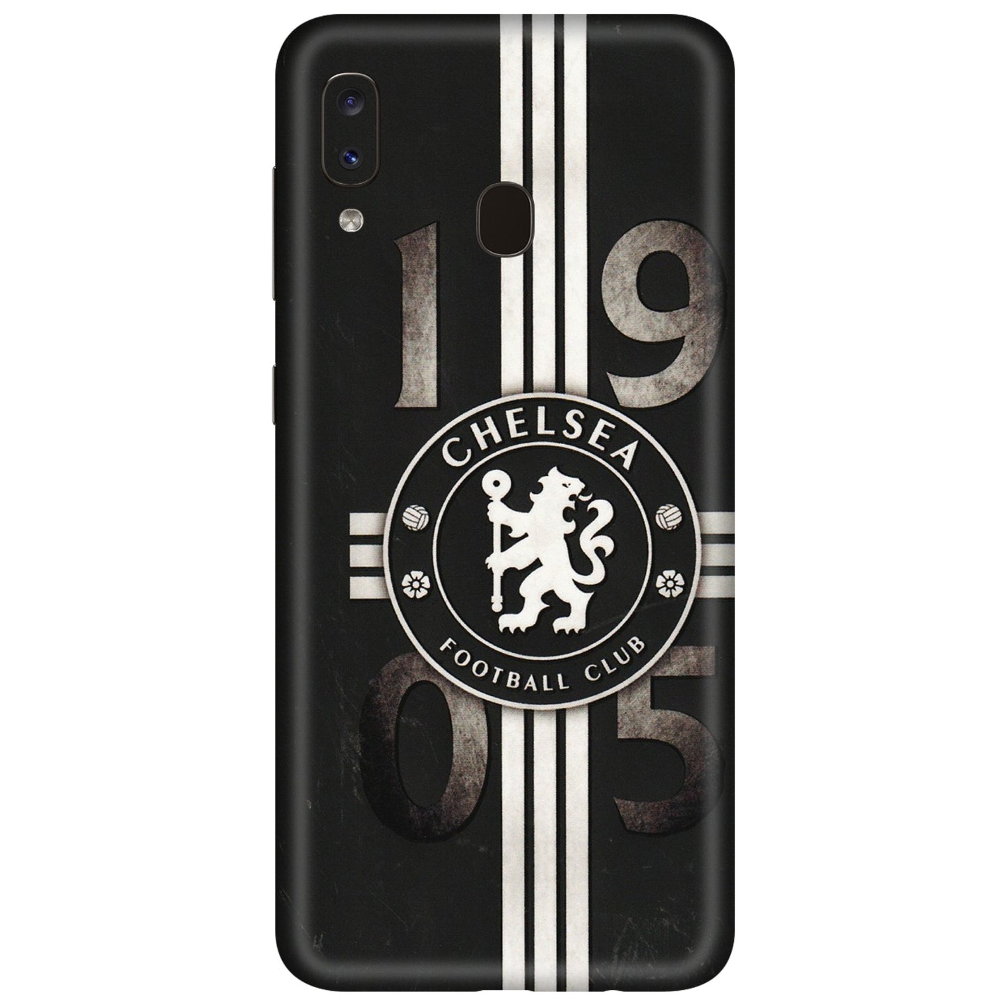 Samsung A/S Series Phone Skins (All Models) - Chelsea Fan Club - 3D Embossed Finish (L-36) Samsung Galaxy A20