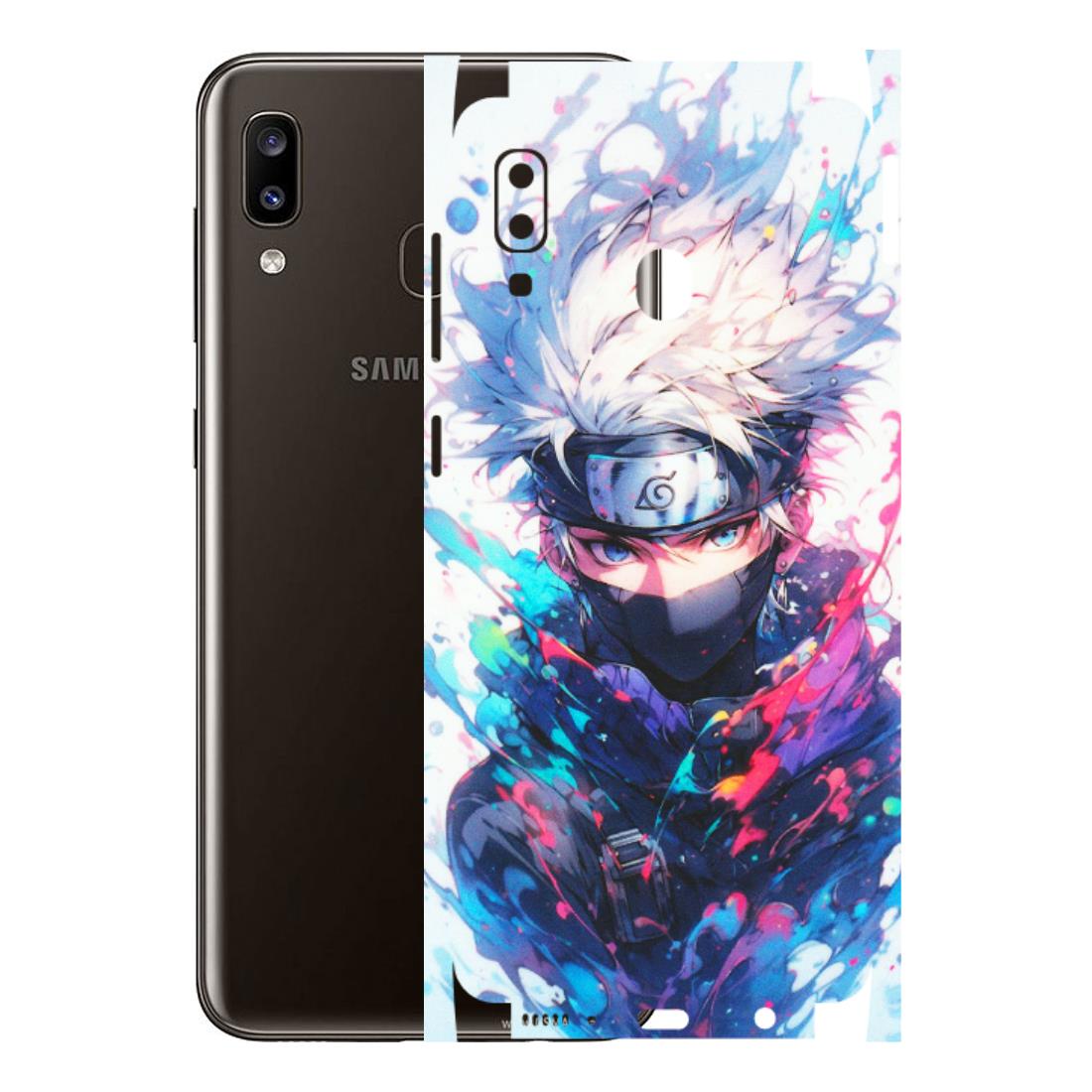 Samsung A/S Series Phone Skins (All Models) - Naruto Face Mask - Matte Finish (M-03) Samsung Galaxy A20