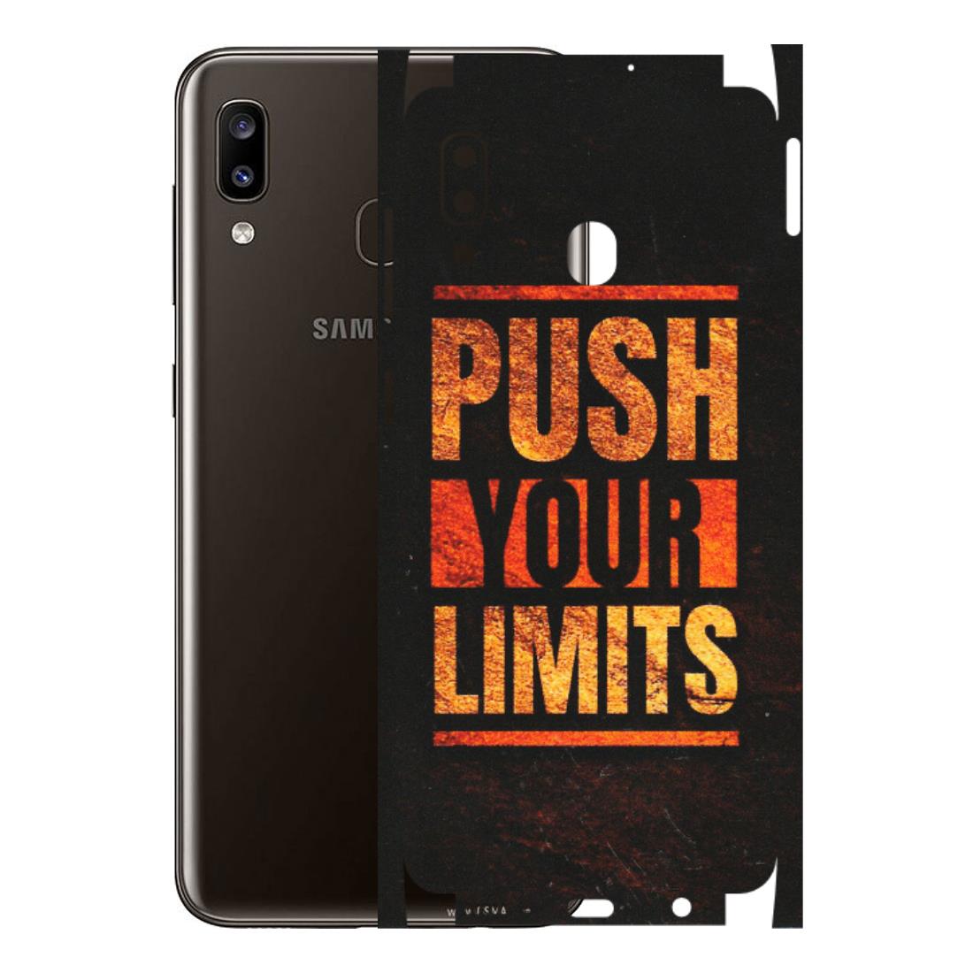 Samsung A/S Series Phone Skins (All Models) - Push Your Limits - Matte Finish (M-118) Samsung Galaxy A20
