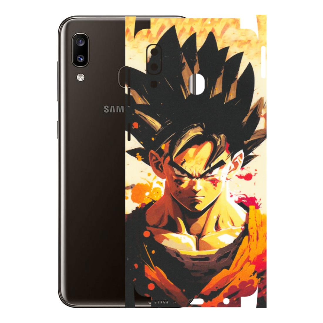 Samsung A/S Series Phone Skins (All Models) - Angry Goku - Matte Finish (M-12) Samsung Galaxy A20