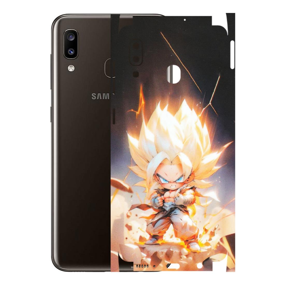 Samsung A/S Series Phone Skins (All Models) - Goku Dragon Cute Anime - Matte Finish (M-131) Samsung Galaxy A20