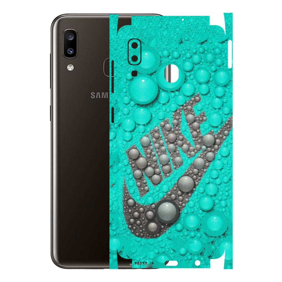 Samsung A/S Series Phone Skins (All Models) - Shoe Brand Bubbles - Matte Finish (M-42) Samsung Galaxy A20