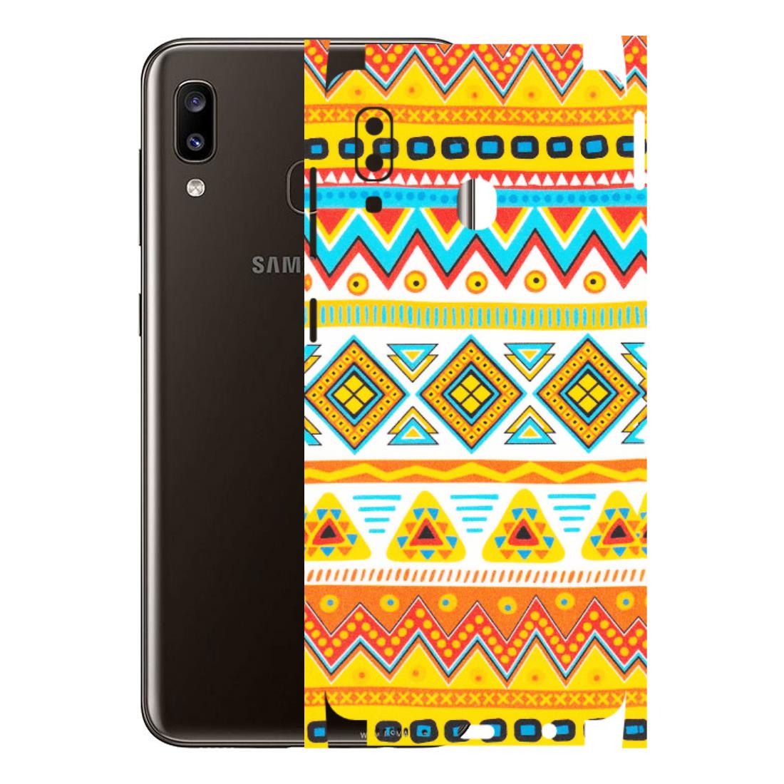 Samsung A/S Series Phone Skins (All Models) - Mexican Abstract - Matte Finish (M-71) Samsung Galaxy A20