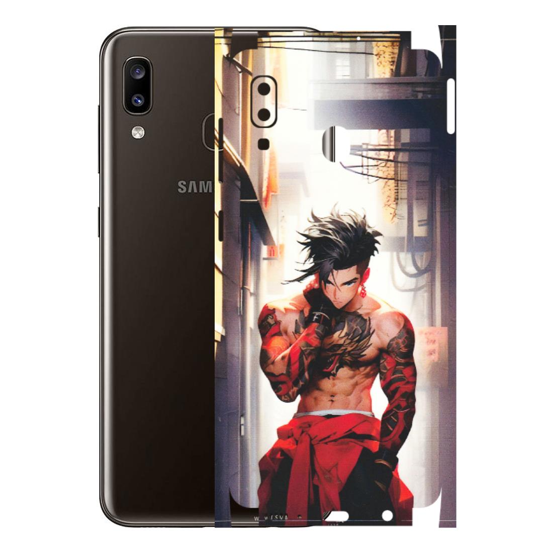 Samsung A/S Series Phone Skins (All Models) - In the streets of Japan - Matte Finish (M-77) Samsung Galaxy A20