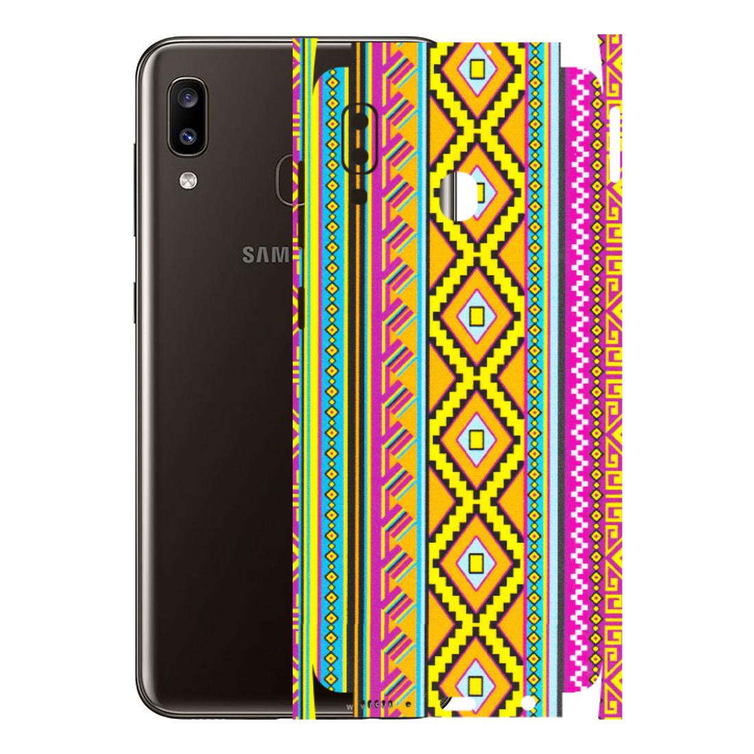 Samsung A/S Series Phone Skins (All Models) - Thai illustration - Matte Finish (M-89) Samsung Galaxy A20