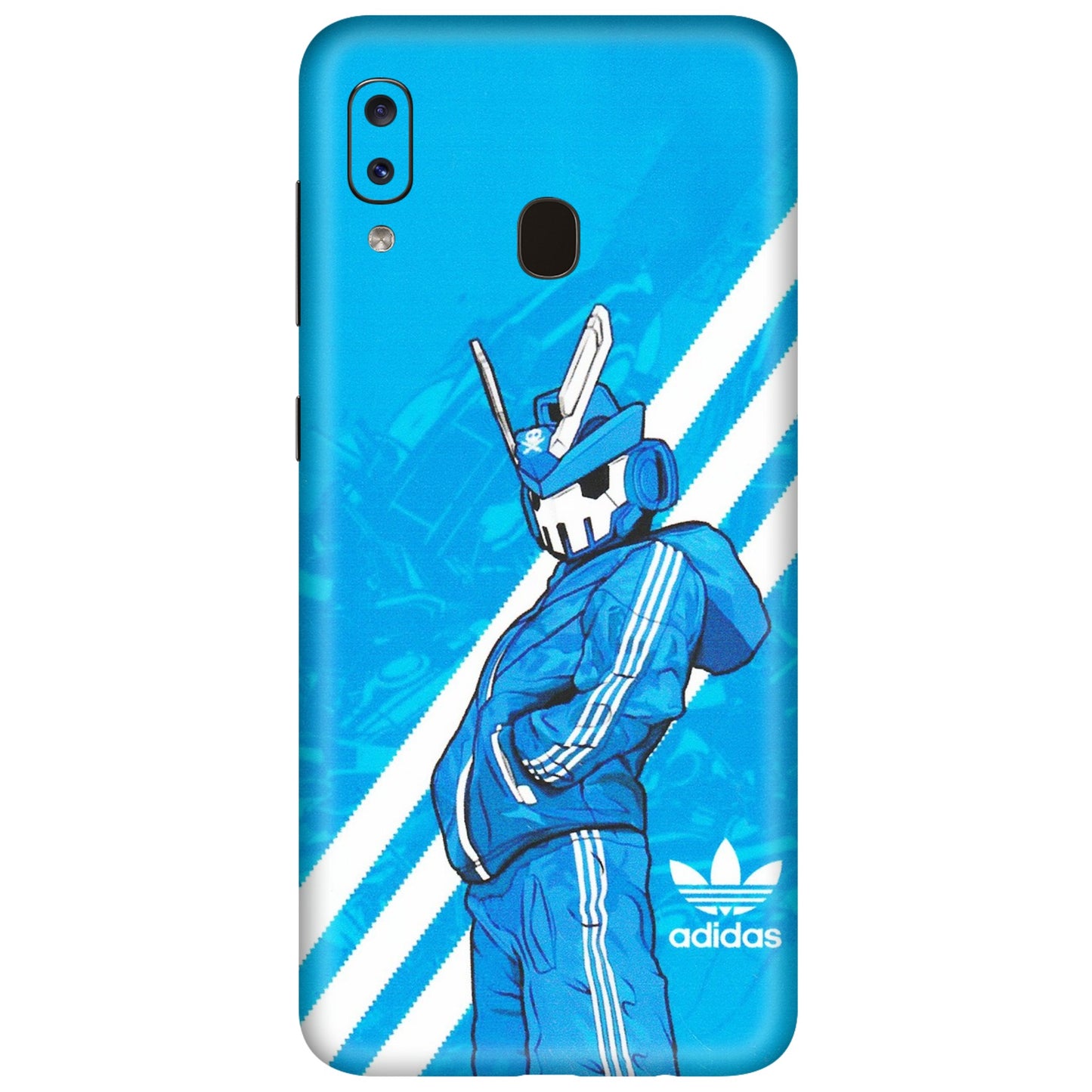 Samsung A/S Series Phone Skins (All Models) - Battle of Adidas - Matte Finish (M-98) Samsung Galaxy A20
