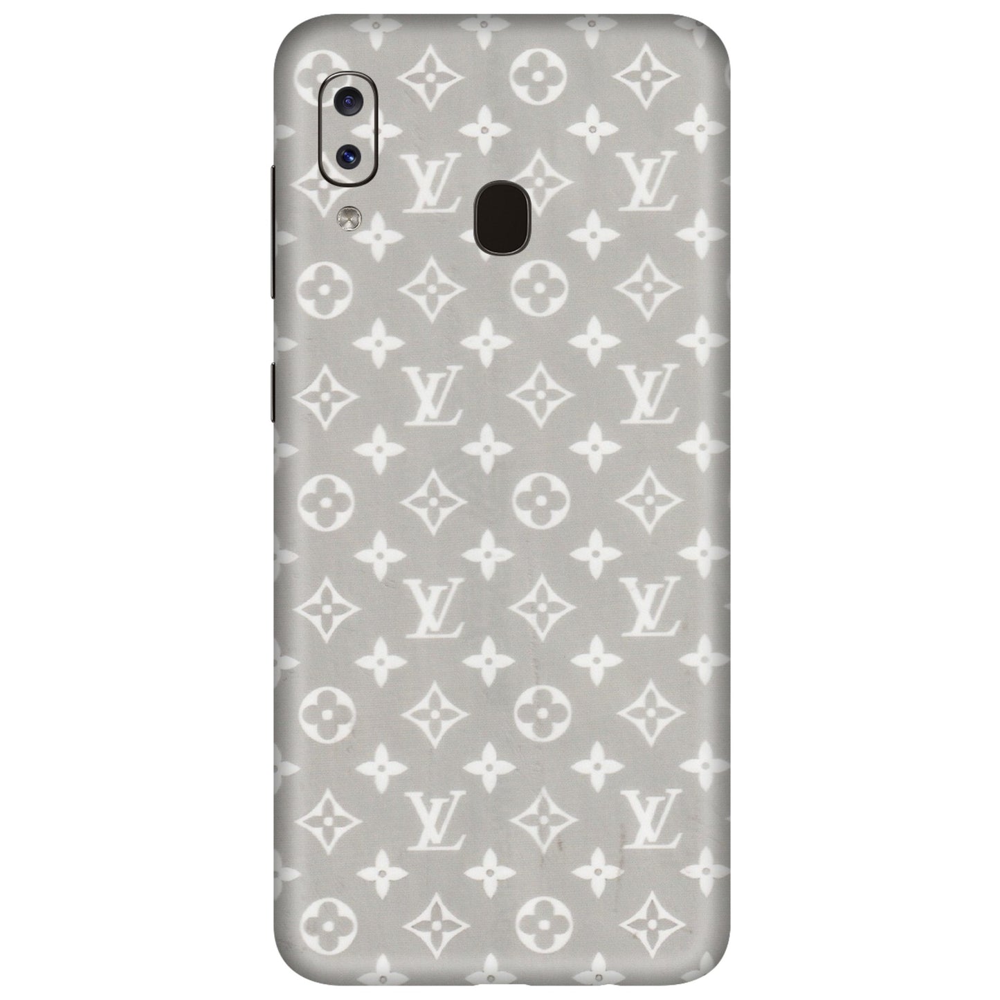 Samsung A/S Series Phone Skins (All Models) - Luxury Brands Logo - Transparent Finish (T-07) Samsung Galaxy A20