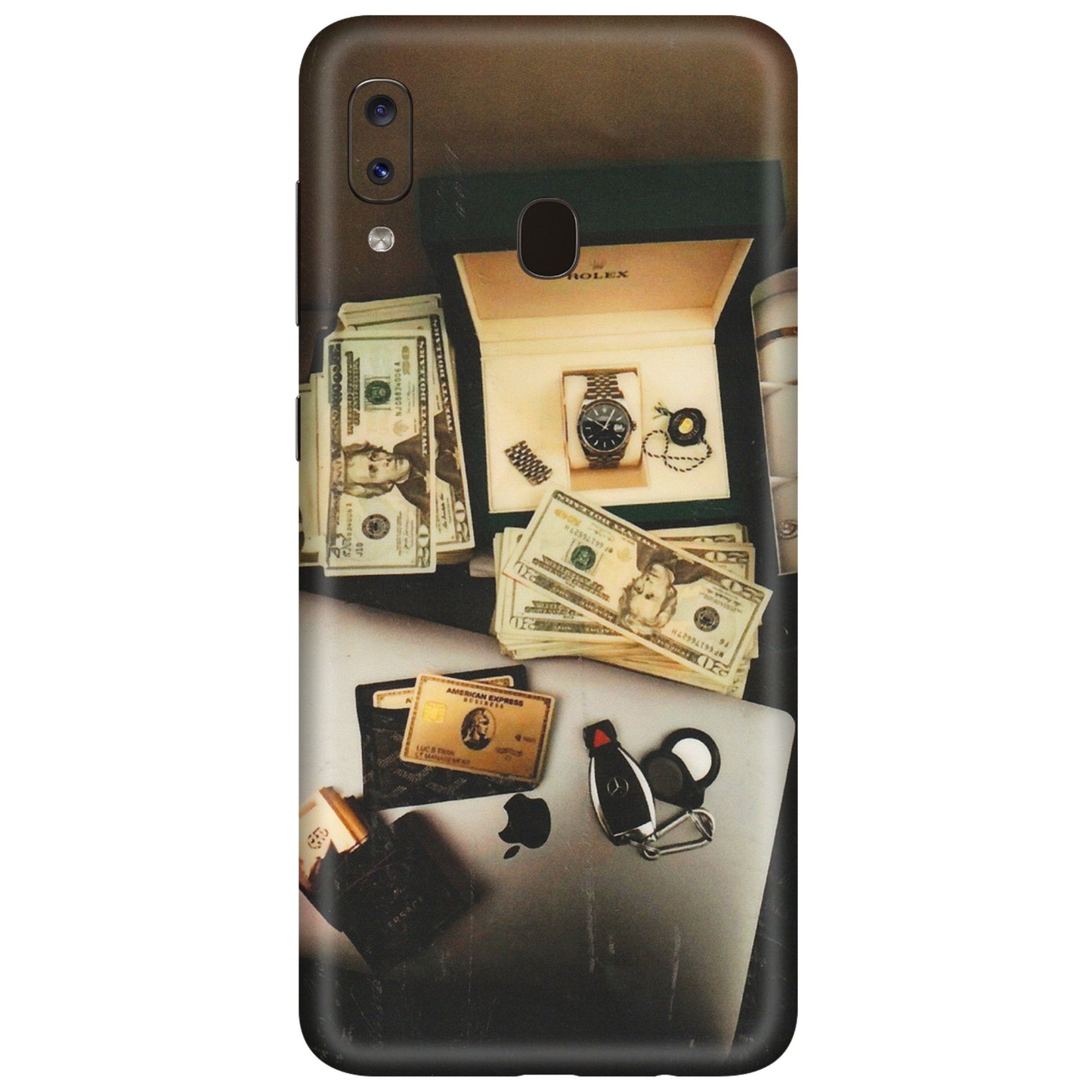 Samsung A/S Series Phone Skins (All Models) - Luxury Lifestyle - Transparent Finish (T-11) Samsung Galaxy A20