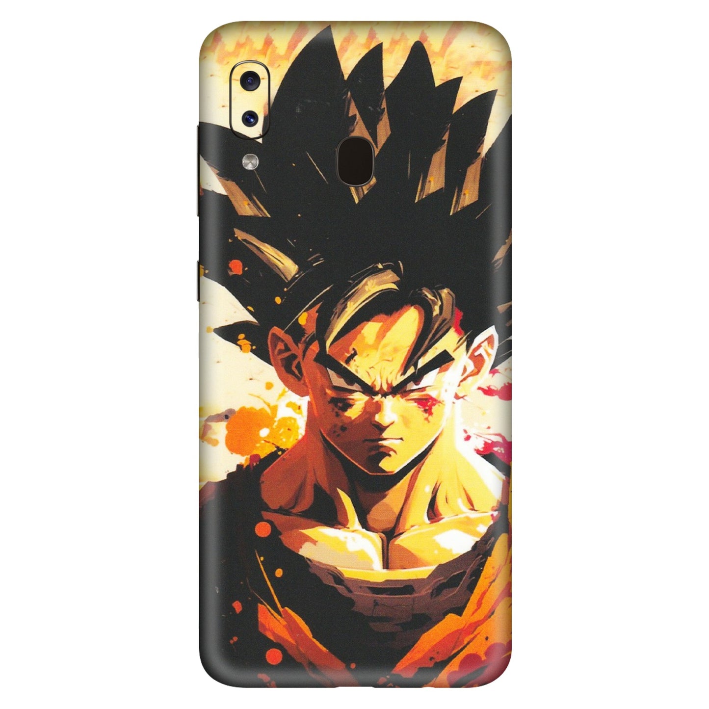 Samsung A/S Series Phone Skins (All Models) - Angry Goku - Matte Finish (M-12) Samsung Galaxy A20S