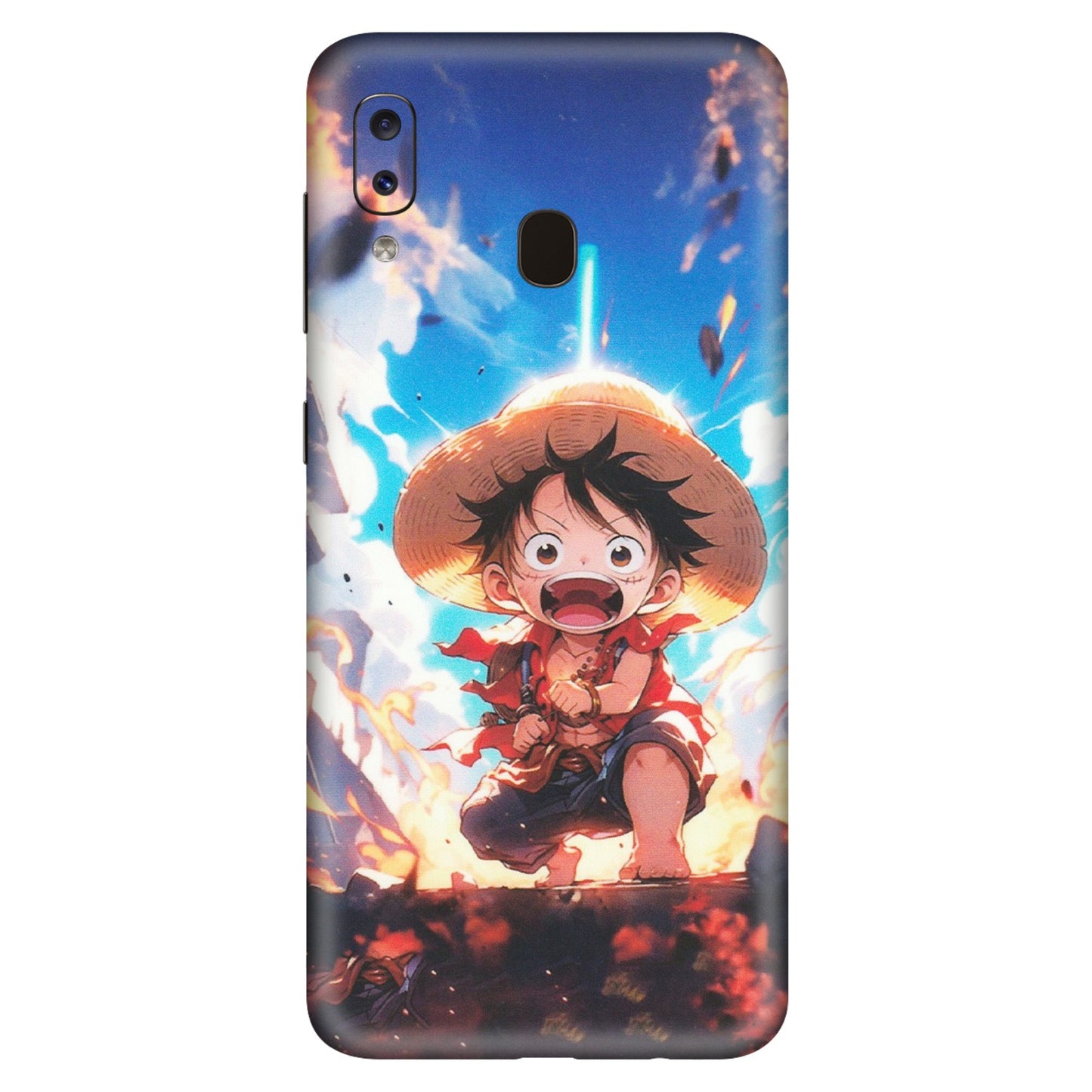 Samsung A/S Series Phone Skins (All Models) - Toon One Piece Cute Character - Matte Finish (M-35) Samsung Galaxy A20S