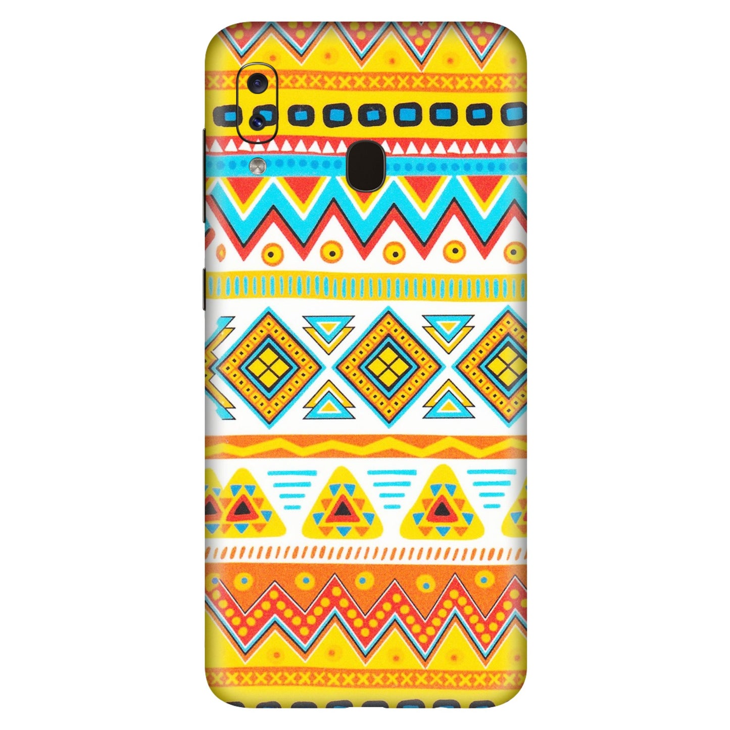 Samsung A/S Series Phone Skins (All Models) - Mexican Abstract - Matte Finish (M-71) Samsung Galaxy A20S