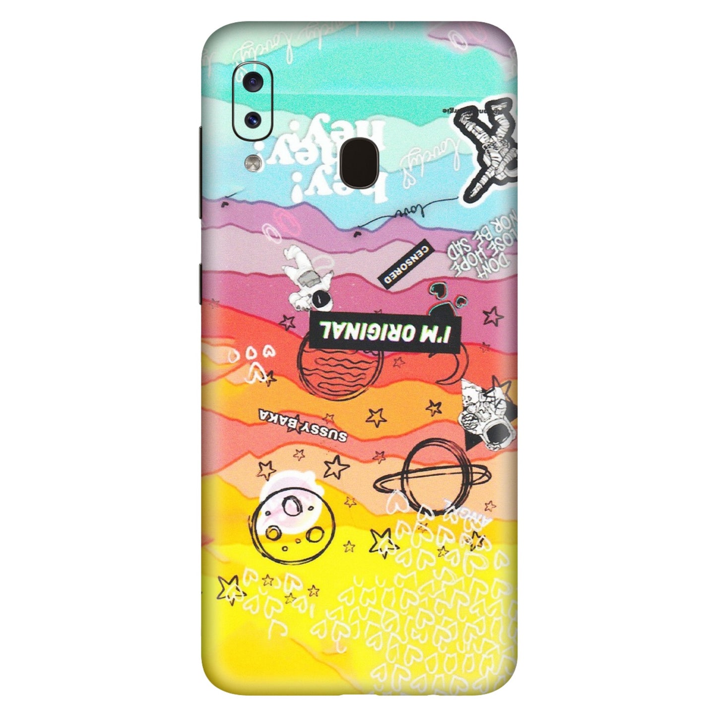 Samsung A/S Series Phone Skins (All Models) - The Original Astronaut - Matte Finish (M-79) Samsung Galaxy A20S