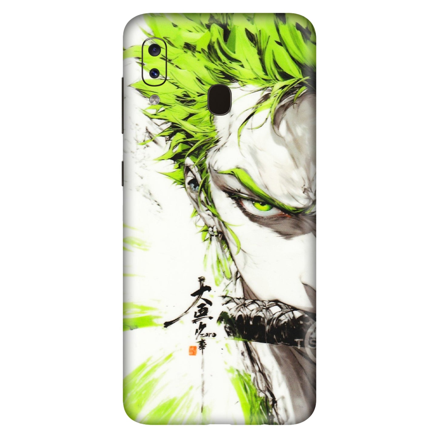 Samsung A/S Series Phone Skins (All Models) - Roro Taku Anime - Transparent Finish (T-18) Samsung Galaxy A20S