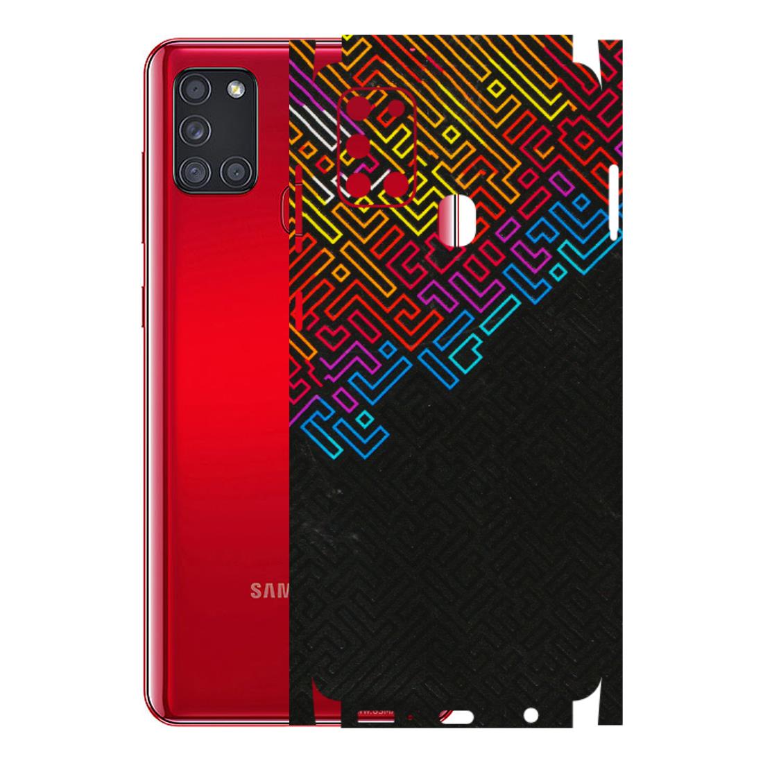 Samsung A/S Series Phone Skins (All Models) - Dotme Pattern Art - 3D Embossed Finish (L-121) Samsung Galaxy A21S