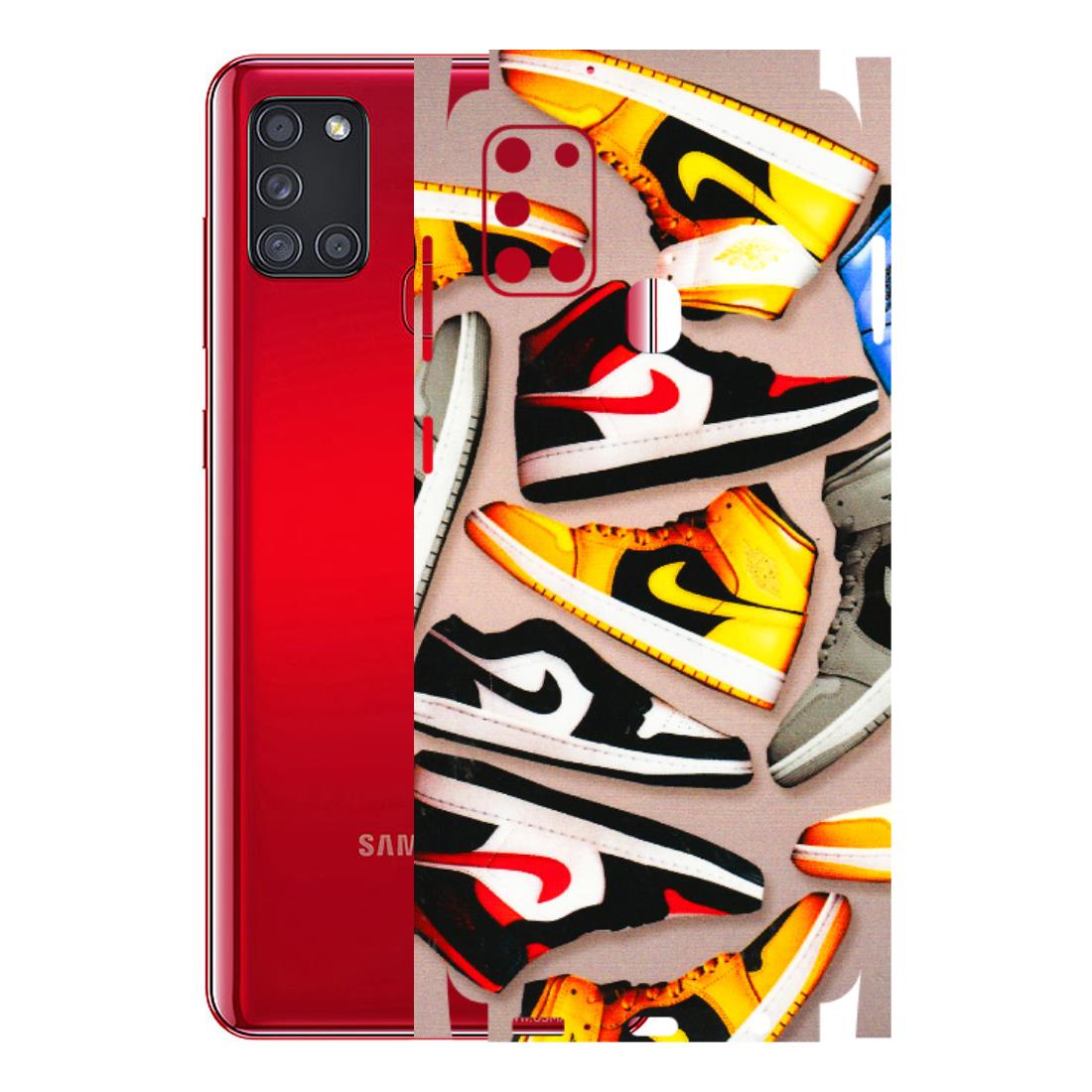 Samsung A/S Series Phone Skins (All Models) - Sneaker Lover - 3D Embossed Finish (L-135) Samsung Galaxy A21S