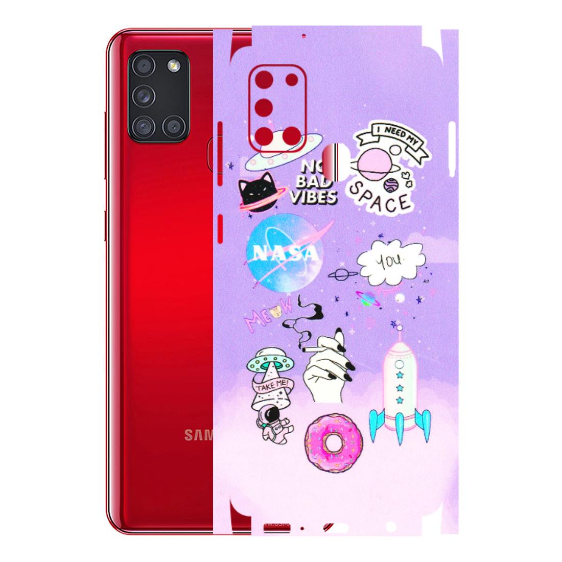 Samsung A/S Series Phone Skins (All Models) - I Need My Nasa Skin - 3D Embossed Finish (L-149) Samsung Galaxy A21S