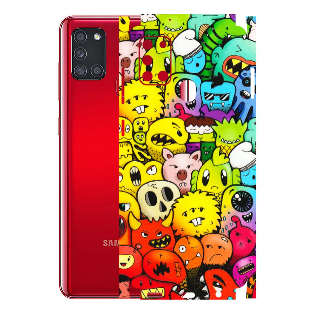 Samsung A/S Series Phone Skins (All Models) - Angry Funkies - 3D Embossed Finish (L-169) Samsung Galaxy A21S