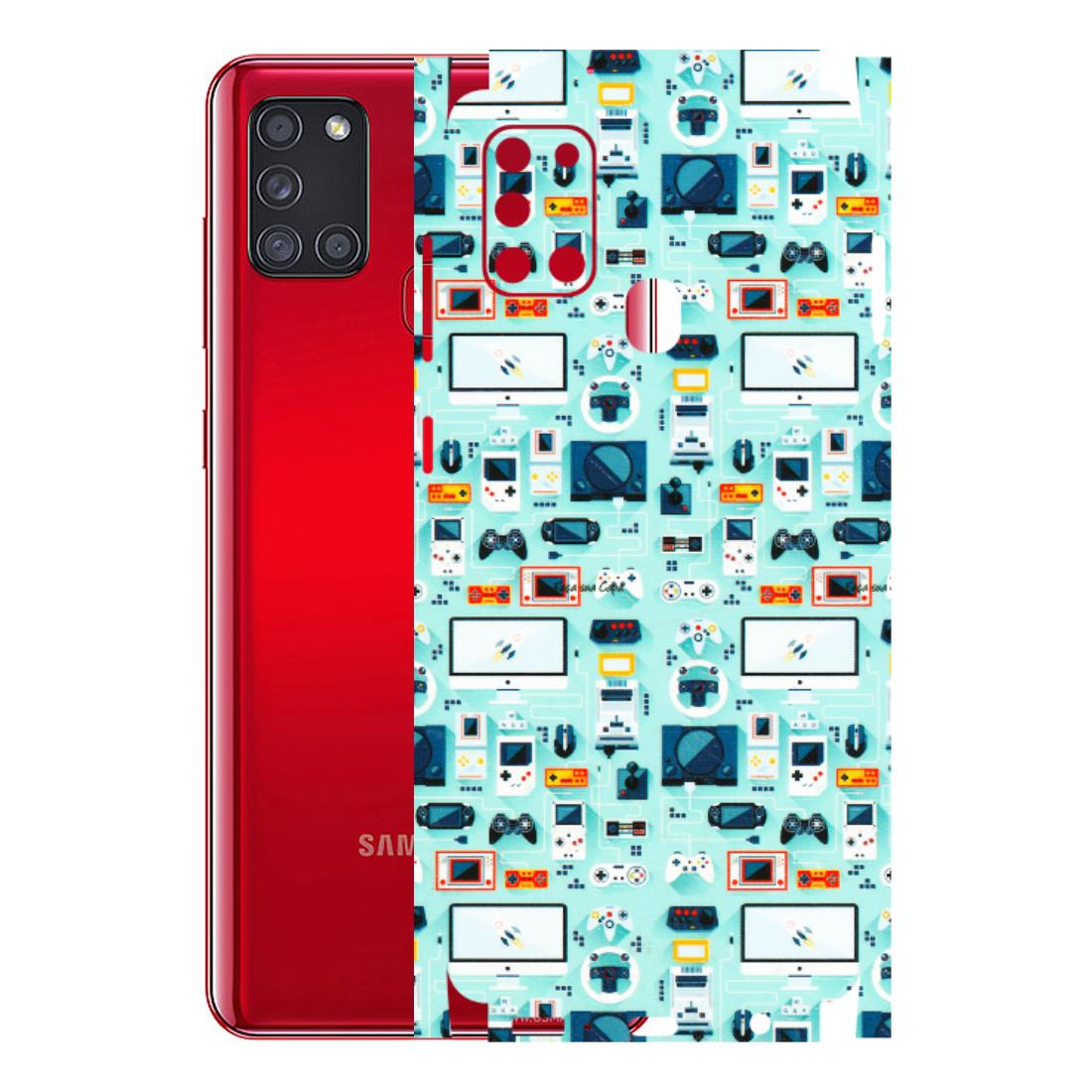 Samsung A/S Series Phone Skins (All Models) - Gadgets Doodle - 3D Embossed Finish (L-184) Samsung Galaxy A21S