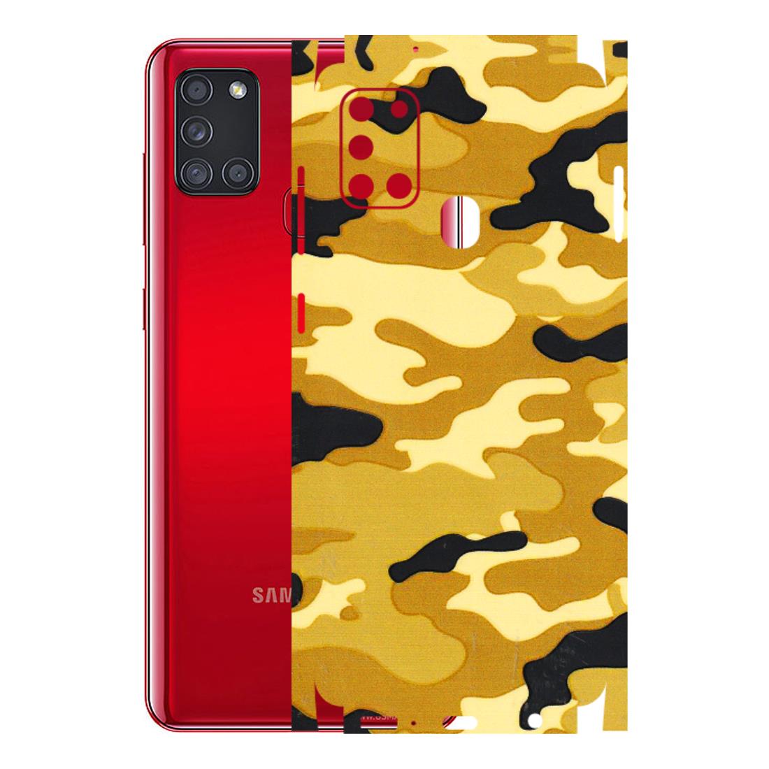 Samsung A/S Series Phone Skins (All Models) - Indian Camo - 3D Embossed Finish (L-228) Samsung Galaxy A21S