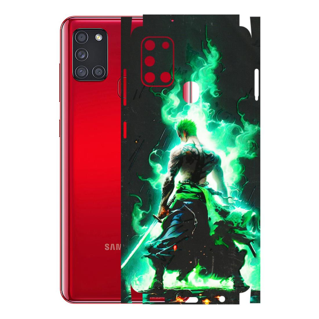 Samsung A/S Series Phone Skins (All Models) - Zoro Sword - 3D Embossed Finish (L-241) Samsung Galaxy A21S