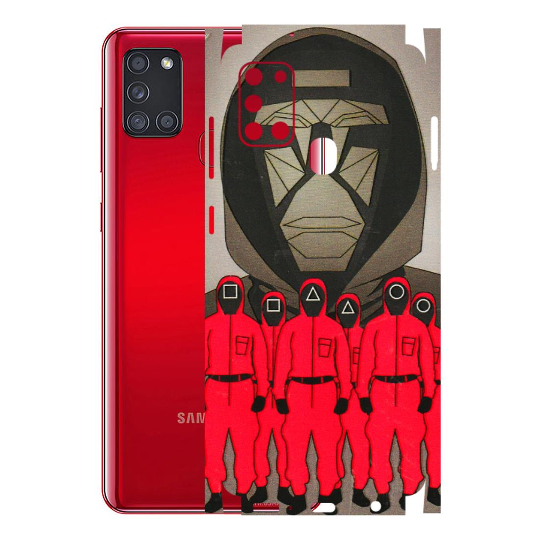 Samsung A/S Series Phone Skins (All Models) - Squid Game Hero - 3D Embossed Finish (L-245) Samsung Galaxy A21S